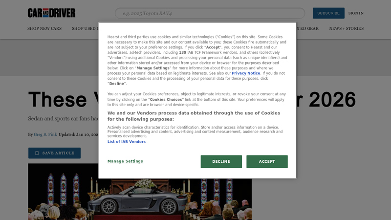 These Vehicles Are Dead for 2026 part out cars