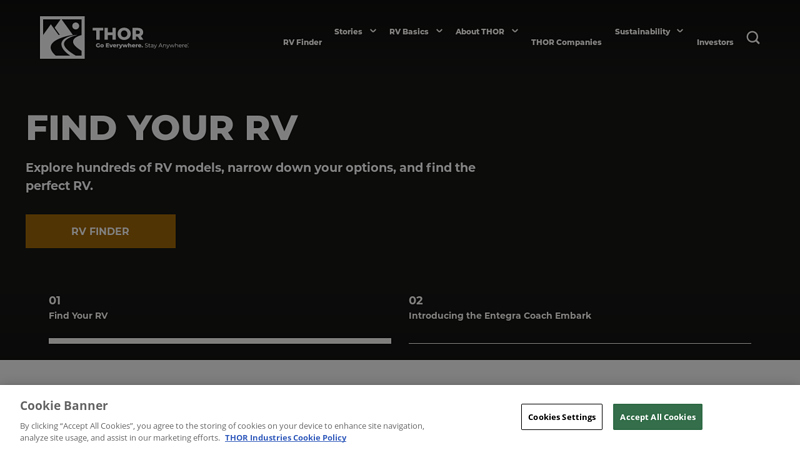 THOR Industries river auto parts