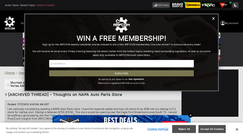 Thoughts on NAPA Auto Parts Store > Business & Investing > AR15 … napa auto parts quality auto parts llc” style=”width: 100%; border-radius: 4px; border: 1px solid #f0f0f0;”><br />
                    </a>
                </div>
<div style=