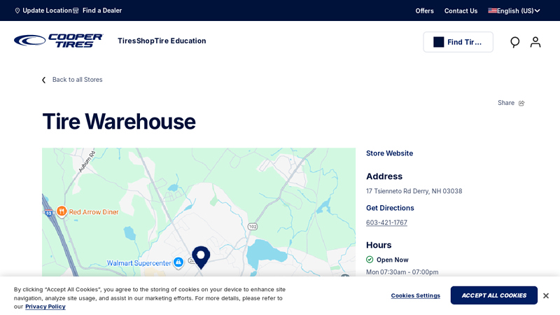 Tire Warehouse, Derry, NH derry auto parts derry nh