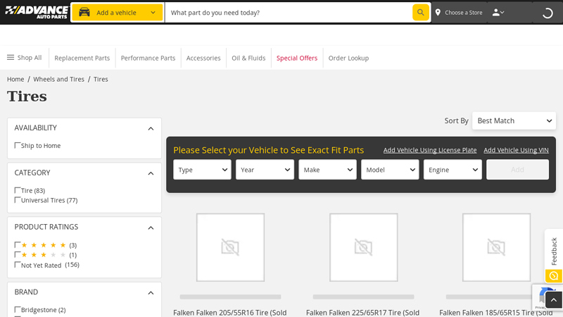 Tires advance auto parts tires