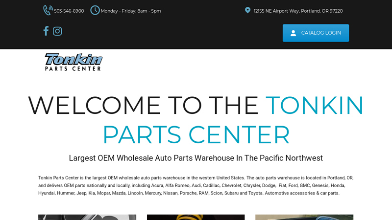 Tonkin Parts Center car parts vancouver wa