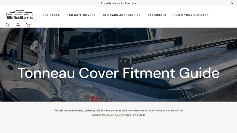 Tonneau Cover Fitment Guide gator truck bed cover parts