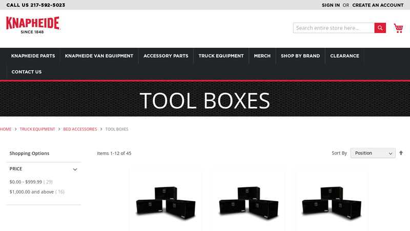 Tool Boxes truck tool box parts