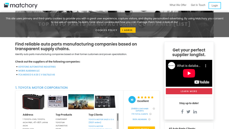 Top Auto Parts Manufacturing Companies [List] fairfax auto parts