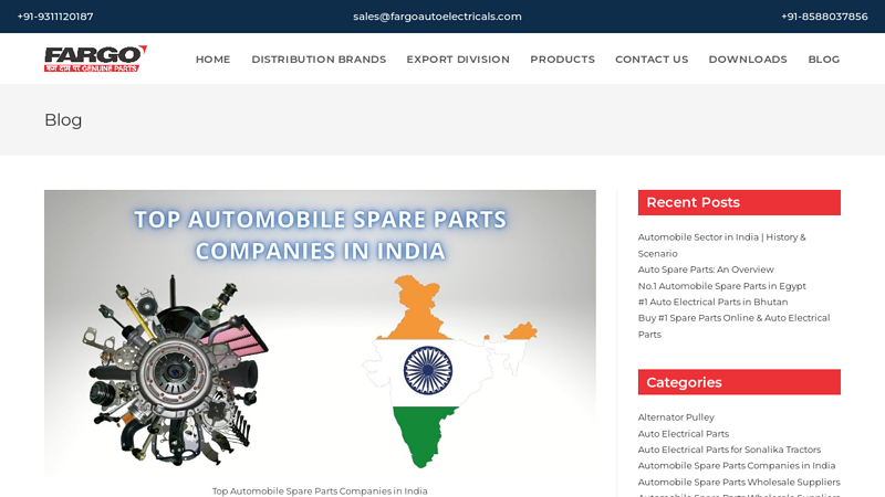 Top Automobile Spare Parts Companies in India clayton auto parts