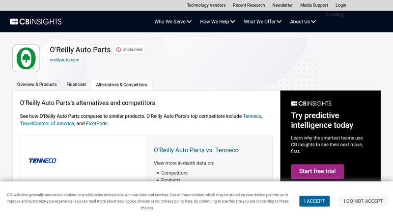 Top O'Reilly Auto Parts Alternatives, Competitors o'reilly auto parts vs autozone