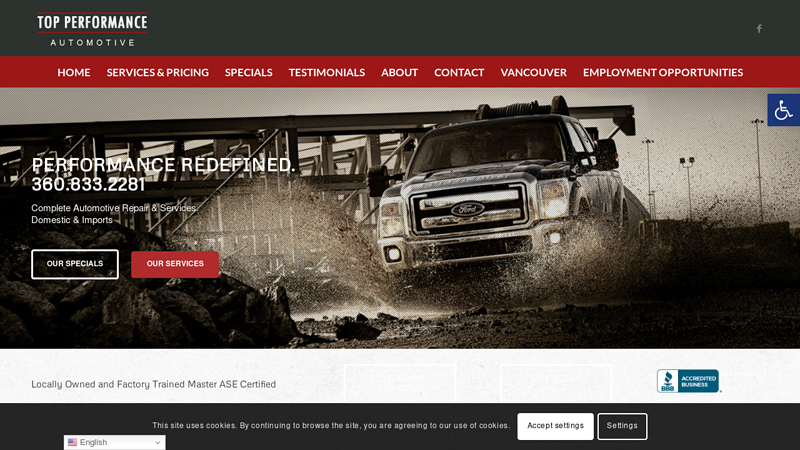 Top Performance Auto auto parts vancouver wa