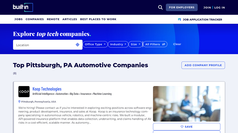 Top Pittsburgh, PA Automotive Companies 2026 car parts pittsburgh