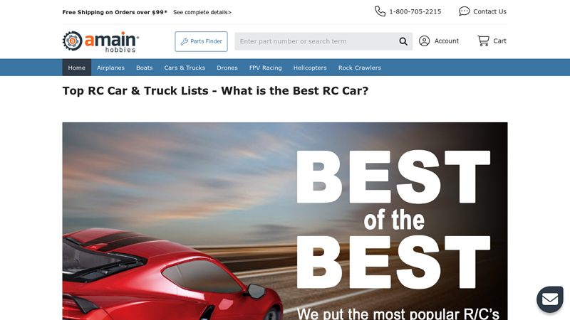 Top RC Car & Truck Lists rc trucks and parts