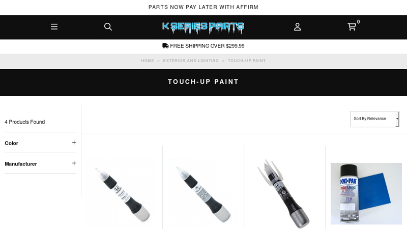 Touch honda parts touch up paint