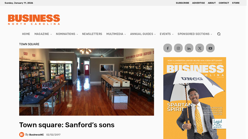 Town square: Sanford's sons sanford auto parts