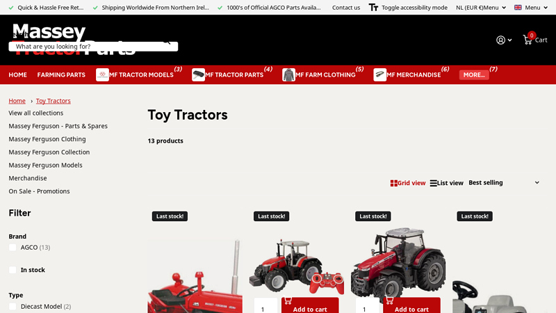Toy Tractors toy tractor parts
