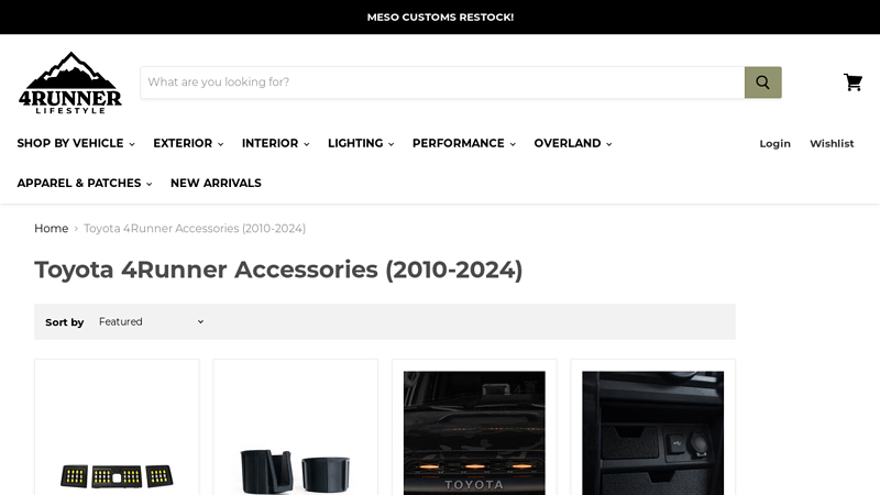 Toyota 4Runner Accessories (2010 toyota 4runner aftermarket parts