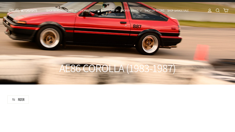 Toyota AE86 Corolla Parts ae86 car parts