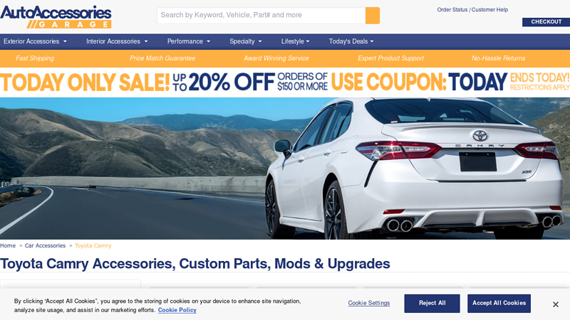 Toyota Camry Accessories, Custom Parts, Mods & Upgrades toyota camry aftermarket parts
