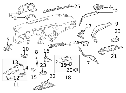 Toyota Camry Parts Catalog guide
