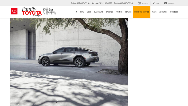 Toyota Dealer Near Arlington TX toyota parts dallas