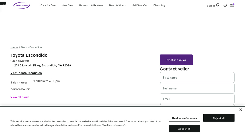 Toyota Escondido toyota escondido parts