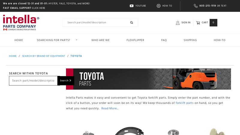 Toyota forklift parts toyota forklift parts online