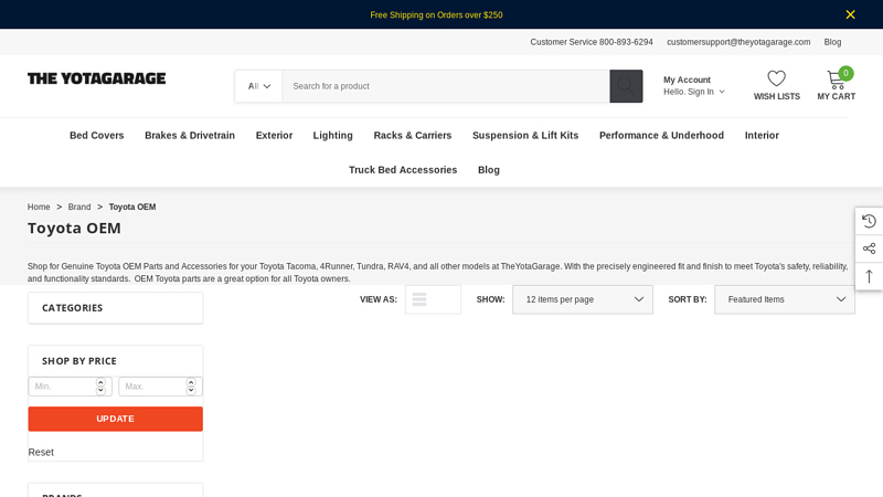Toyota OEM heritage toyota parts