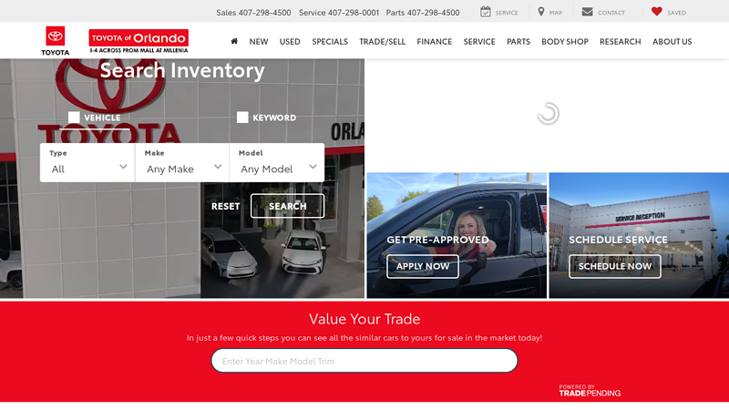 Toyota of Orlando toyota parts orlando fl