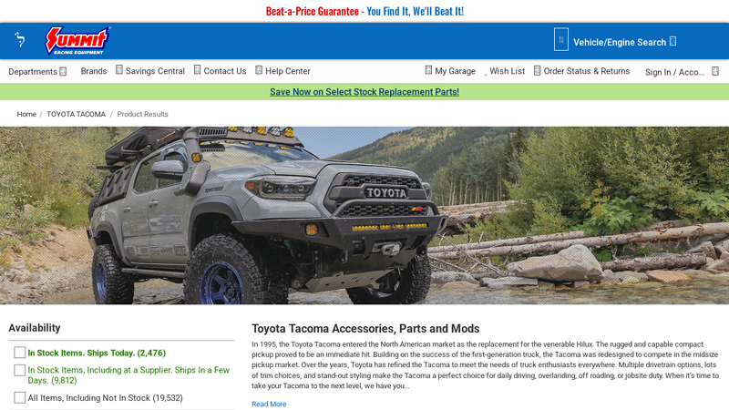 Toyota Tacoma Accessories, Parts and Mods toyota tacoma aftermarket parts