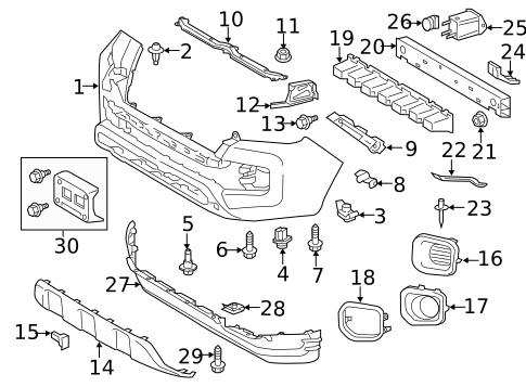 Toyota Tacoma Parts Catalog guide