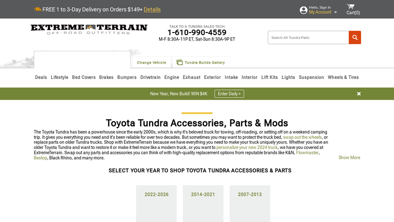 Toyota Tundra Accessories, Parts & Mods toyota tundra parts catalog