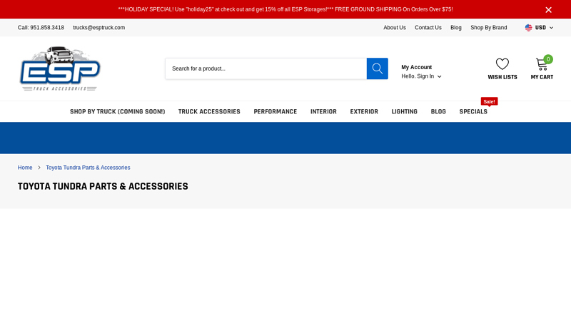 Toyota Tundra Parts & Accessories toyota tundra aftermarket parts