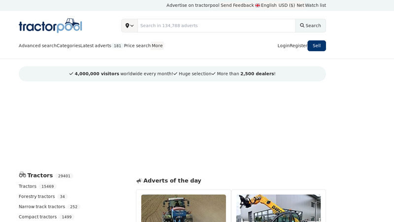tractorpool.com used farm tractor parts