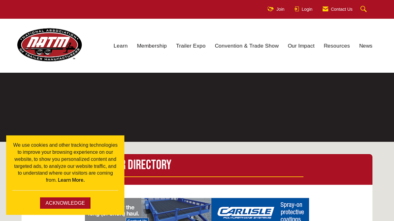 Trailer Manufacturer Directory car hauler parts