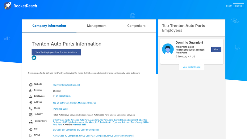 Trenton Auto Parts Information trenton auto parts trenton mi