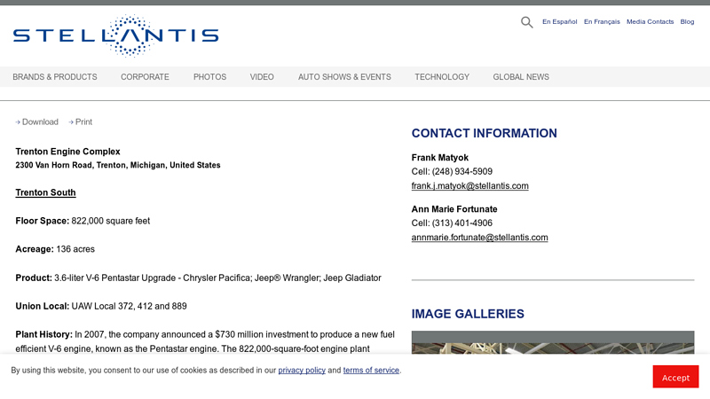 Trenton Engine Complex trenton auto parts trenton mi