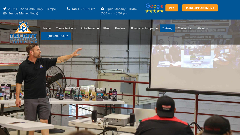 Tri-City Auto Repair Training Center tri city auto parts