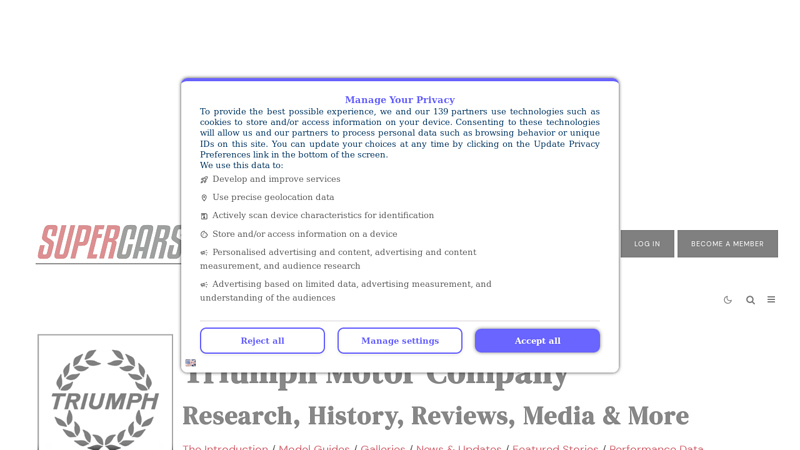 Triumph Motor Company triumph auto parts