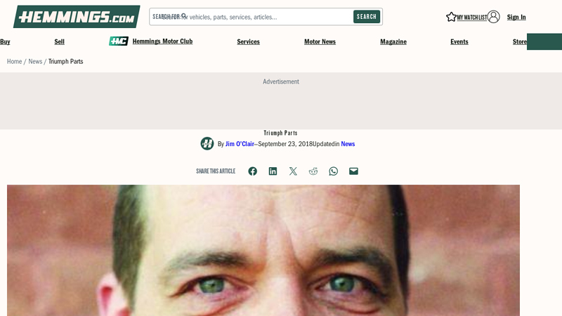 Triumph Parts tr6 auto parts