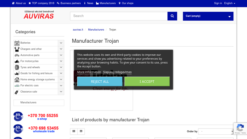 TROJAN trojan auto parts