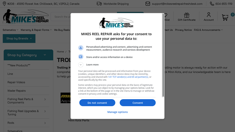 Trolling Motor Parts parts for trolling motors