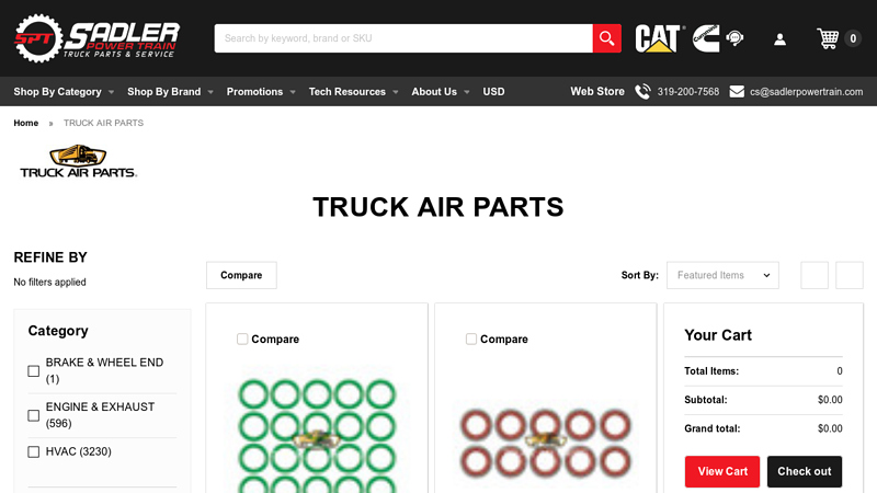 Truck Air Parts 10 4 truck parts