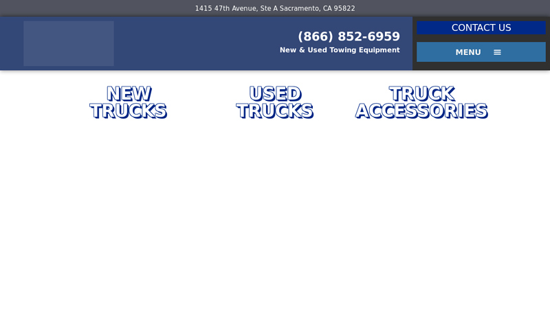 Truck Body Sales Inc truck parts sacramento ca