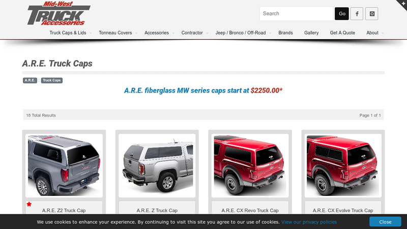 Truck Caps, Bed Covers, Bed Liners, Steps, Truck Accessories are truck cap parts