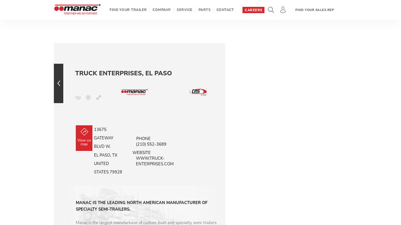 Truck Enterprises, El Paso truck parts el paso tx