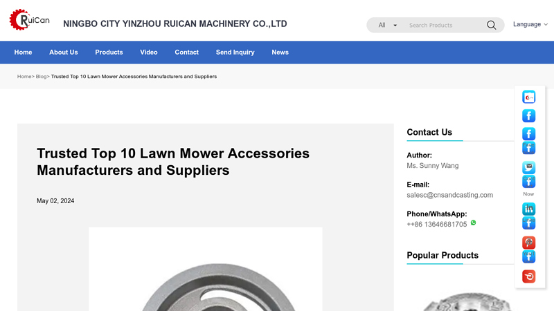 Trusted Lawn Mower Accessories Manufacturers and ... motor mower parts