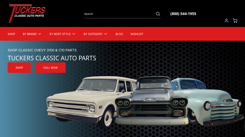 Tuckers Classic Auto Parts tuckers auto parts