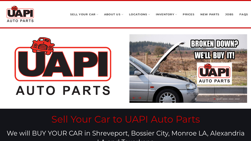 UAPI Auto Parts used auto parts baton rouge
