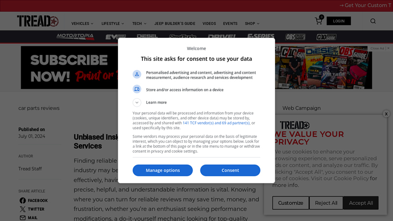 Unbiased Insights buy car parts online