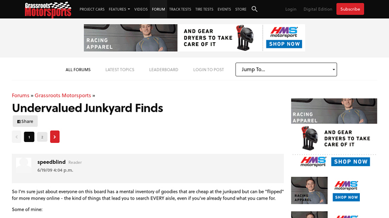 Undervalued Junkyard Finds crazy ray's used auto parts