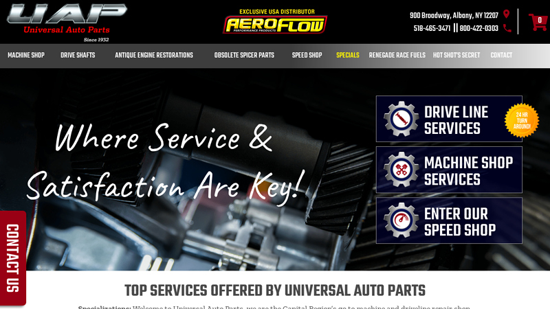 Universal Auto Parts car parts albany