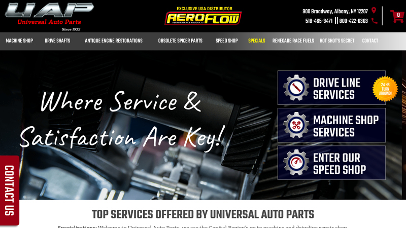 Universal Auto Parts albany auto parts